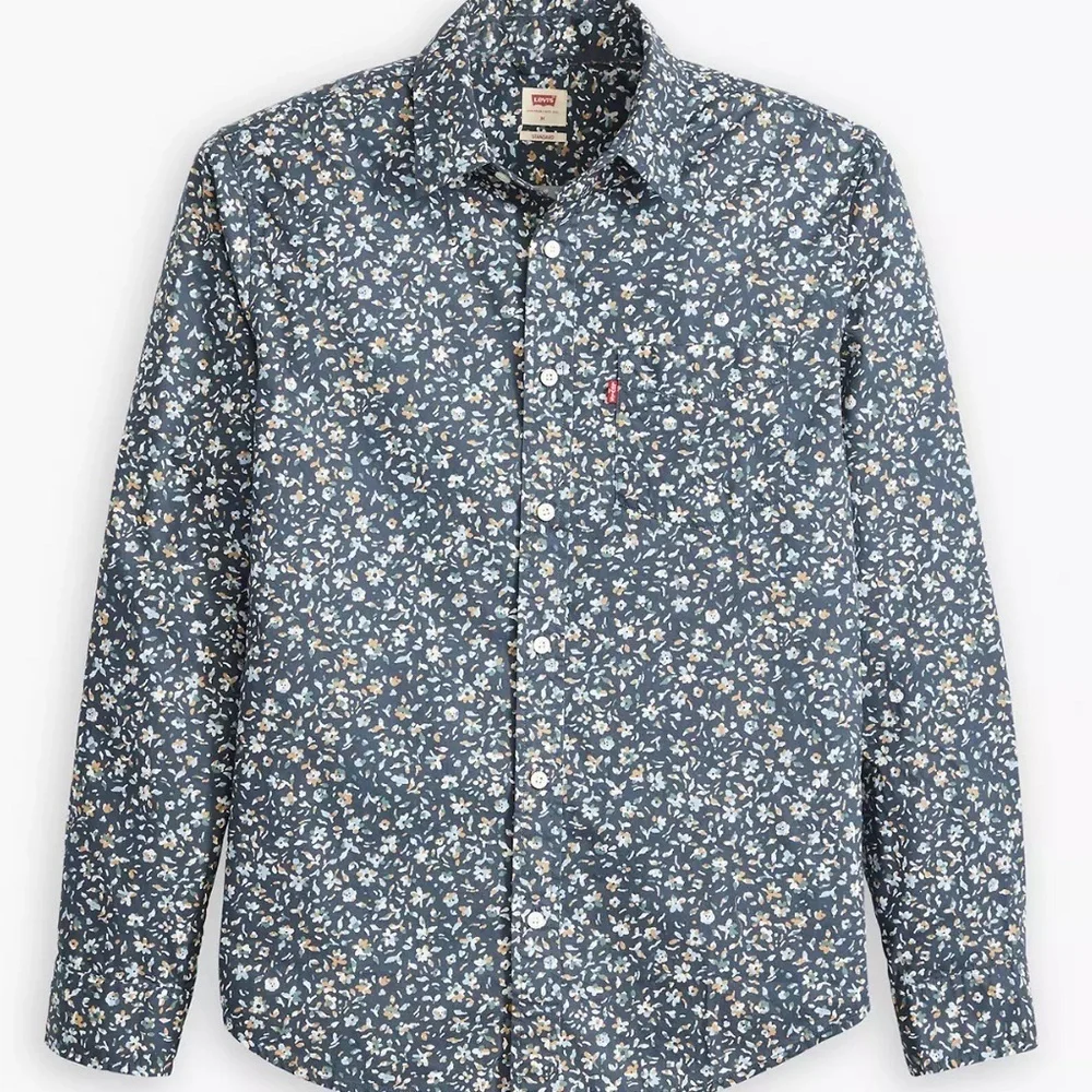 Levi's Classic One Pocket Standard Fit Floral Button-Up Shirt NWT 3XL